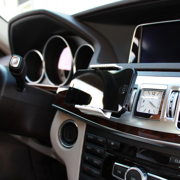 Koomus Aero Air Vent Smartphone Car Mount - White