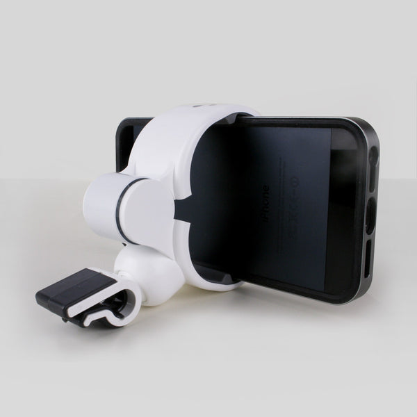Koomus Air Vent Smartphone Car Mount - White