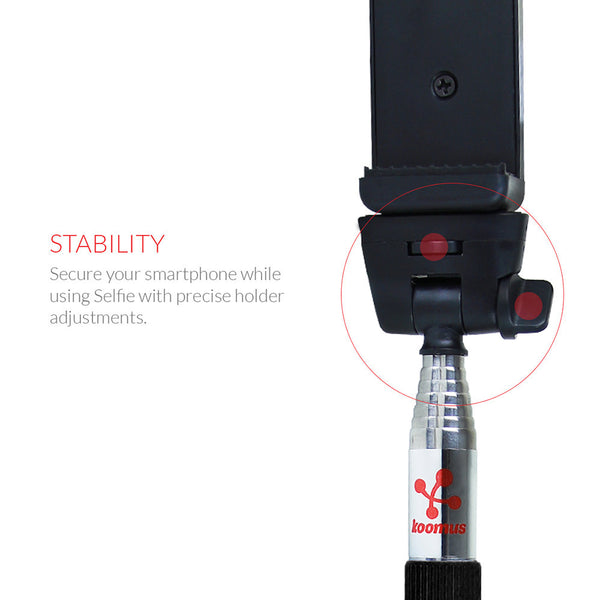 Koomus Bluetooth Selfie Stick Monopod