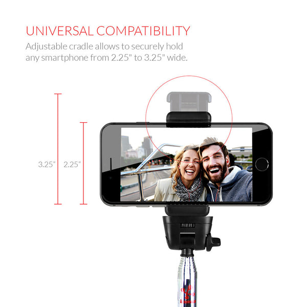 Koomus Bluetooth Selfie Stick Monopod