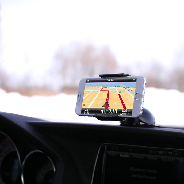 Koomus K2 Dashboard Windshield Smartphone Car Mount - Black
