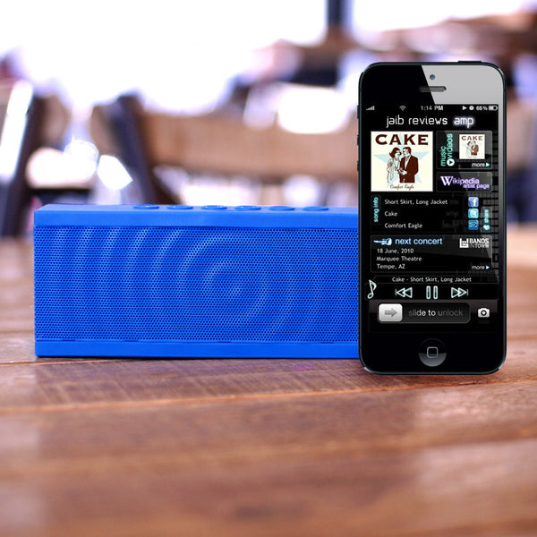 Koomus Ursus Wave Bluetooth Speaker - Blue