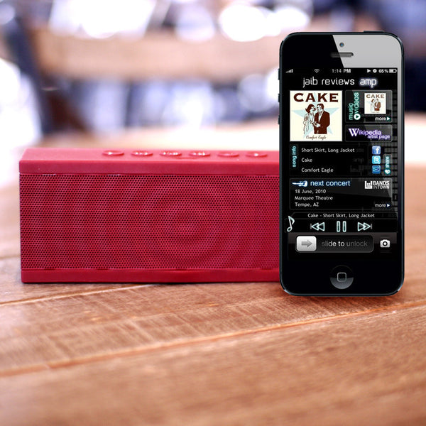 Koomus Ursus Wave Bluetooth Speaker - Red