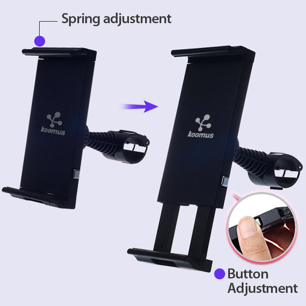 Koomus Car Headrest Mount for Tablets