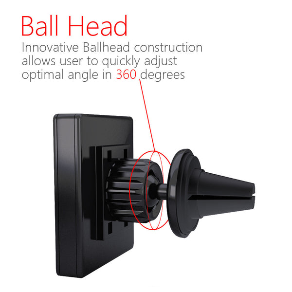 Koomus Magnetos Air Vent Magnetic Cradle-less Smartphone Car Mount