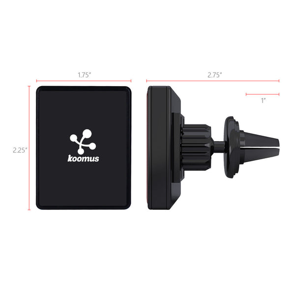 Koomus Magnetos Air Vent Magnetic Cradle-less Smartphone Car Mount