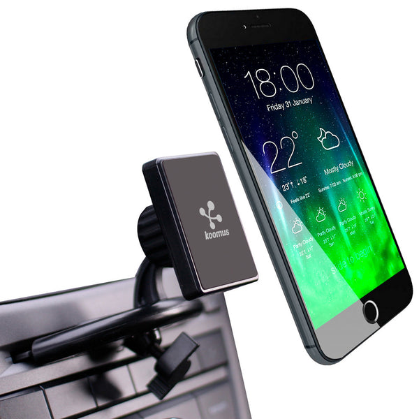 Koomus Magnetos CD Slot Magnetic Cradle-less Smartphone Car Mount
