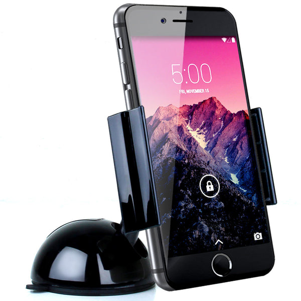 Koomus K2 Dashboard Windshield Smartphone Car Mount - Black