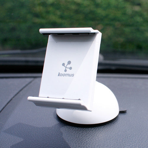 Koomus K2 Dashboard Windshield Smartphone Car Mount - White