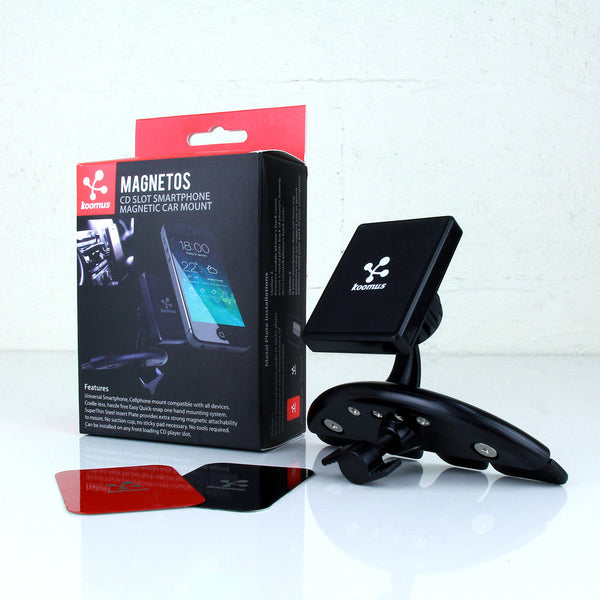 Koomus Magnetos CD Slot Magnetic Cradle-less Smartphone Car Mount