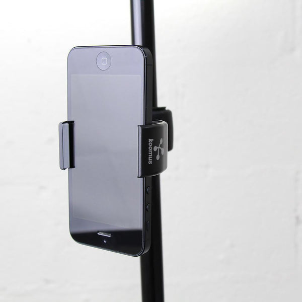 Multi-functional Smartphone Tripod on Pole Shelf Car Headrest Mount - Black